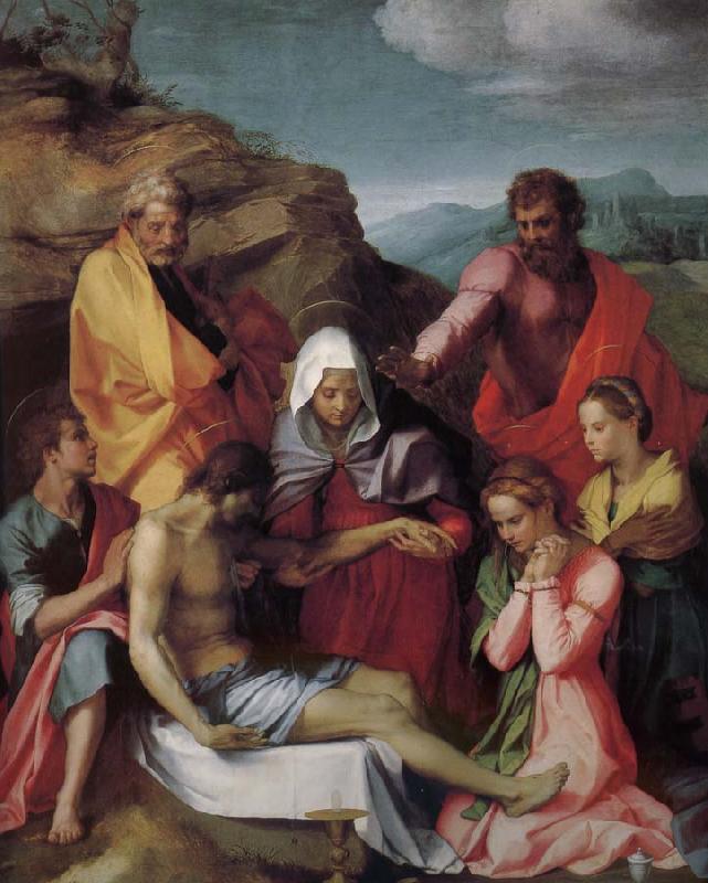 Andrea del Sarto The dead Christ of Latter-day Saints and Notre Dame Sweden oil painting art